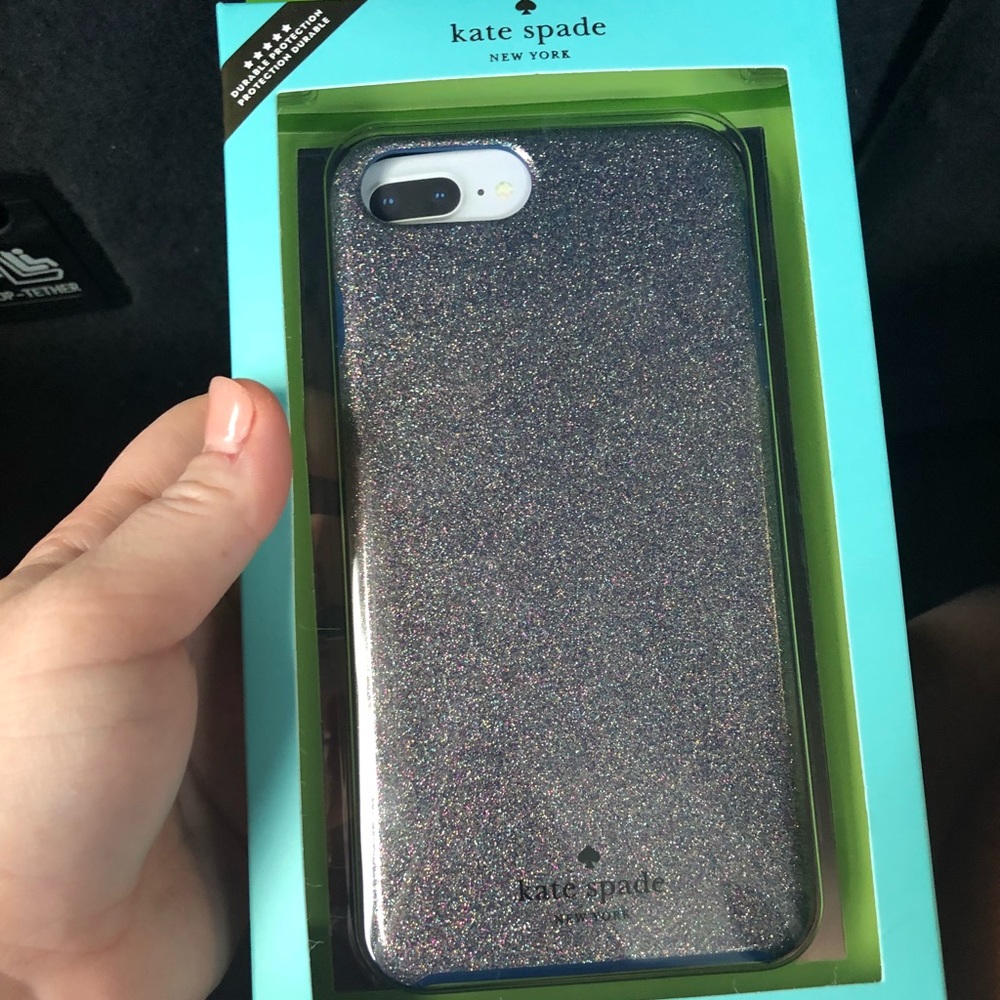 Brand new Kate spade multi glitter case